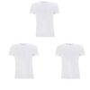 3-pack shirts bamboe wit