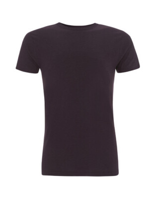 T-shirt bamboe, aubergine - CONTINENTAL CLOTHING