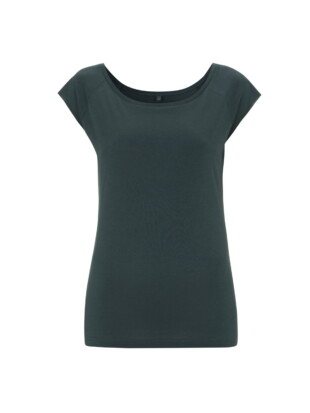 Shirt bamboe raglan, antraciet - CONTINENTAL CLOTHING