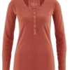 Fairtrade shirt hennep HempAge - lm knoopjes rosehip