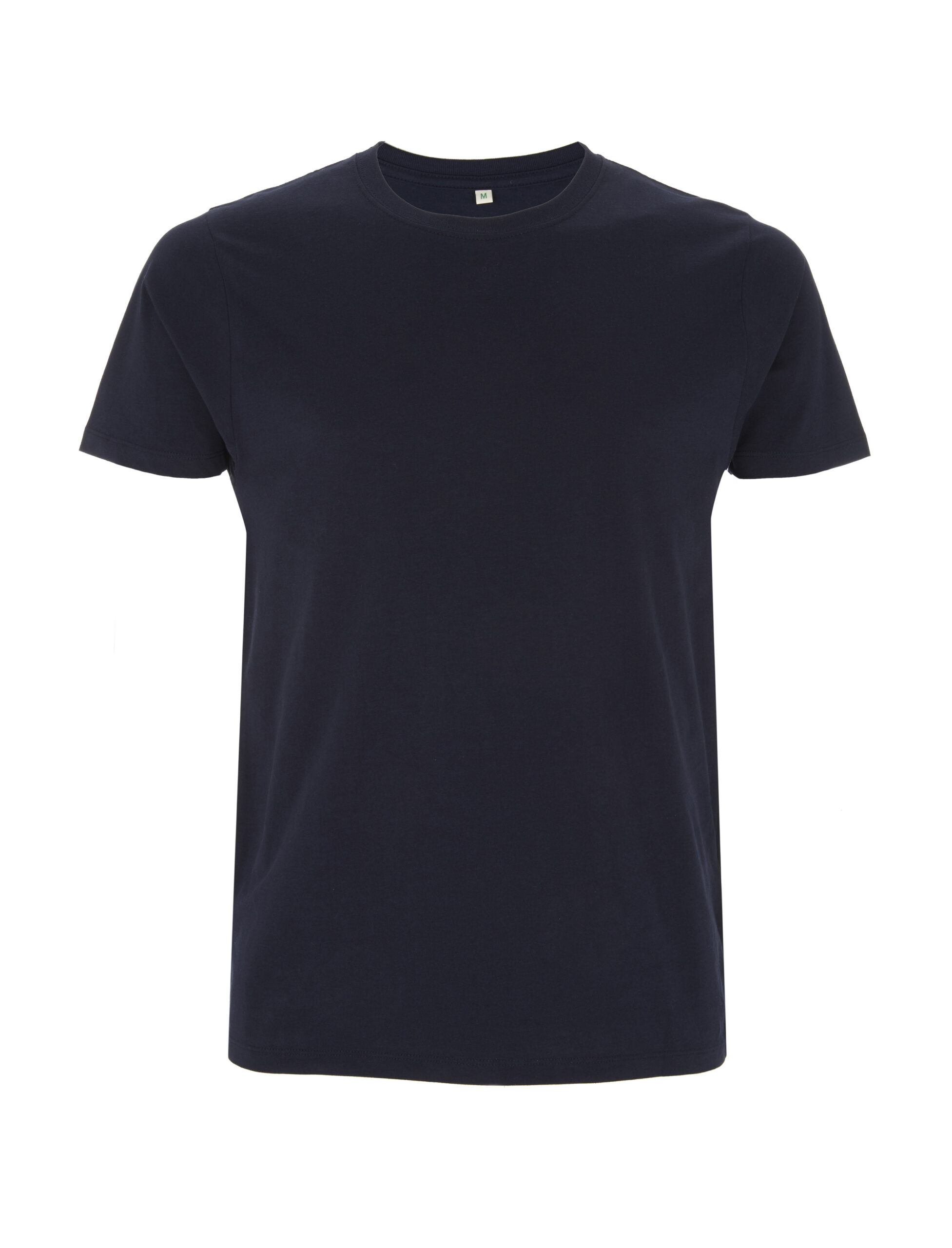 Controverse bolvormig Emotie T-shirt bio katoen basic, donkerblauw - EARTH POSITIVE - Meer dan Mooi