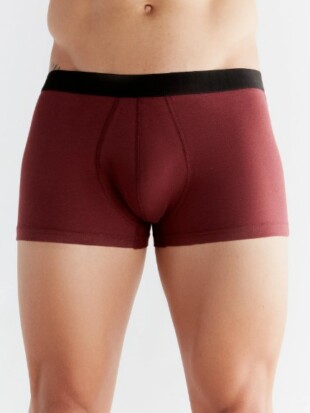Boxer bio katoen, bordeaux - ALBERO NATUR