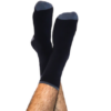 Dikke sokken bio katoen Albero - blauw