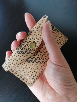 Vegan portemonnee kurk, Turneri hoekjes - ULSTO