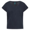 Shirt bio katoen Tranquillo - slub yarn blauw 4