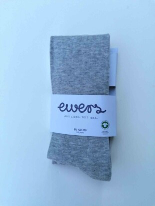 Kinderbroekkous bio katoen, grijs melange - EWERS