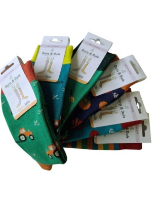 5+1 gratis sokken bamboe, boer en tuinder 36-40 - DORIS AND DUDE