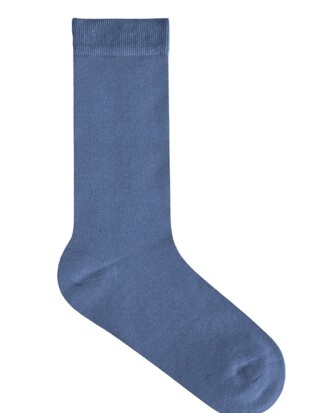 Sokken bio katoen, klassiek jeans melange - ALBERO NATUR