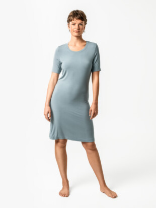 Nachthemd modal, blue dusk - LIVING CRAFTS