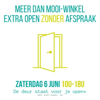 Extra kijk- en koopdag (winkel Zammel)