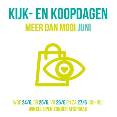 Kijk- en koopdagen juni (winkel Zammel)