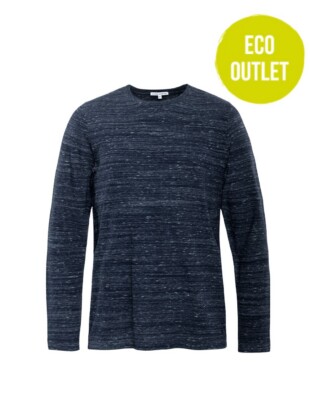 Herenshirt bio katoen lange mouw, blauw sky - LIVING CRAFTS