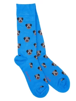 Sokken bamboe, labrador blauw - SWOLE PANDA