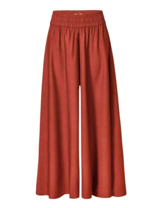 Broekrok EcoVero, dark cognac - HIMALAYA CLOTHING
